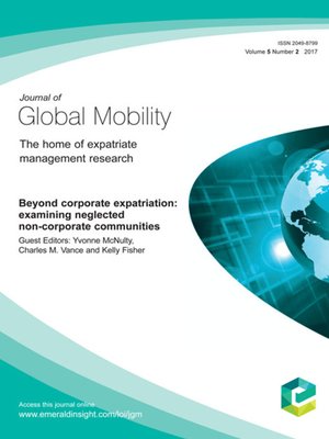 cover image of Journal of Global Mobility: The Home of Expatriate Management Research, Volume 5, Number 2